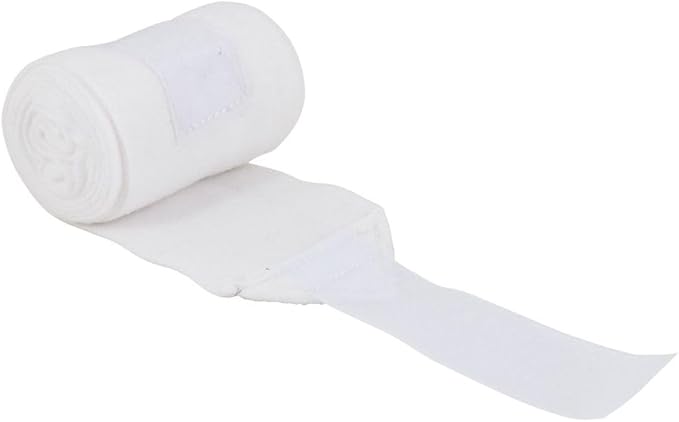 Dura-Tech Polo Leg Wraps for Horses | Leg Support for Track Training and Schooling | Standing Wraps Horses | Easy to Use | Wraps Horses Set 4 with 9" Length x 4.5" Width