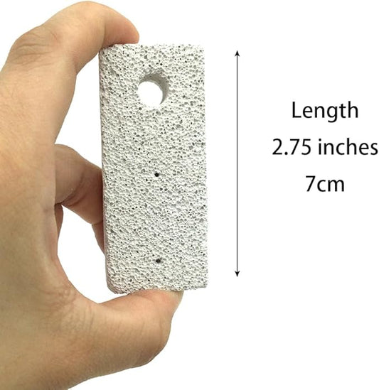 Shelltech Small Animal Lava Bites, Hamster Chew Toys Chew Treats Teeth Grinding Block for Hamster Chinchilla (20 Pack)