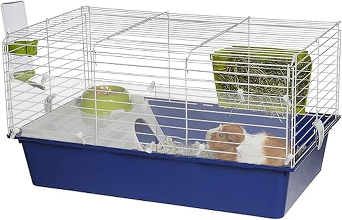 18PCS Pet Cage Guard, Rabbit Urine Guard, 13.8" x 5.9" Pet Cage Edge Liner with 180PCS Ties for Rabbit, Guinea Pig, Hamster, Chinchilla, Hedgehog, Ferret, Bunny