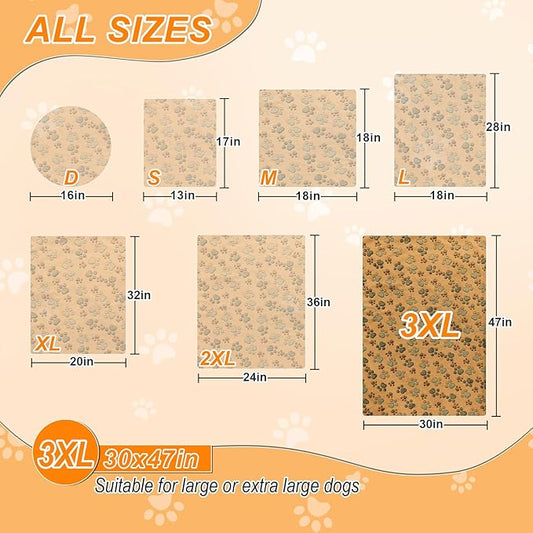 GOLOPET Extra Large Dog Heating Pad 47×30 in Waterproof PVC Large Heating Pad for Dogs,Smart Thermostat Heated Dog House,Reinforced Interface + Wire Rope Whelping Box for Dogs