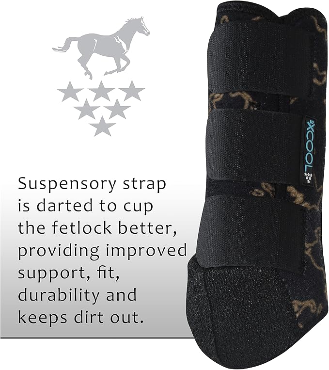 Professional's Choice 2XCOOL Sports Medicine Horse Boots | Protective & Breathable Design for Ultimate Comfort & Durability in Active Horses | Value 4 Pack
