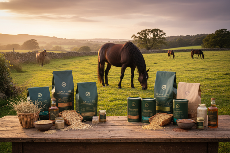 The Horse Food Collection: The ultimate foundation for equine strength, endurance, and timeless vitality.