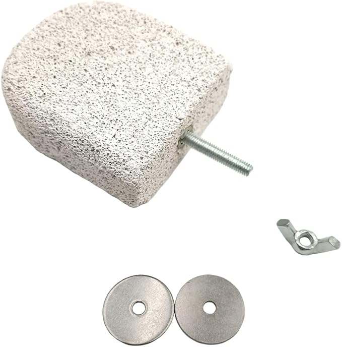 Shelltech Pumice Ledge Lava Ledge for Birds Chinchillas, Climbing Ledge Teeth Grinding Beak Grinding Block Perch Stand for Hamsters Chinchillas Parrots (2 Pack - Small Ledge)