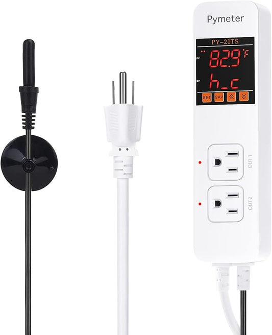 Aquarium Heater Thermostat Temperature Controller Heating and Cooling Freshwater Saltwater Aquarium