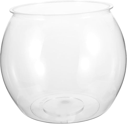 Desk Fish Tank Transparent Small Fish Bowl Goldfish Tank Micro Landscape Vase