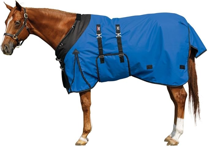 STORM SHIELD Contour Collar Classic II Horse Turnout Blanket | Bellyband Closure | Horse Blankets for Winter Waterproof | Weather Protection | Winter Horse Blanket
