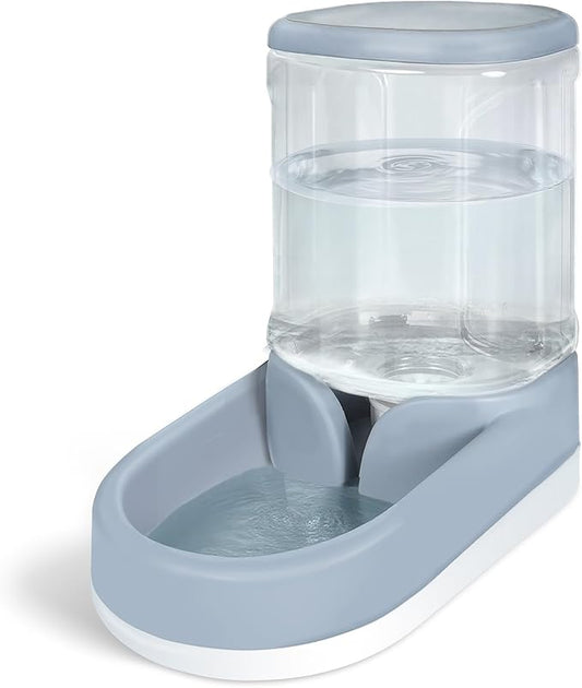 MOLOPARTY Automatic Dog Cat Feeder and Water Dispenser Gravity Food Feeder and Waterer Set with Pet Food Bowl for Small Medium Dog Puppy Kitten, Large Capacity 1 (Pet Water Dispenser)