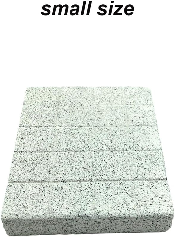 Shelltech Small Animal Grinding Lava Stone, Hamster Grinding Claw Pad Grinding Teeth Block for Hamster Chinchilla Rabbit (5.9"*4.7"*0.98")