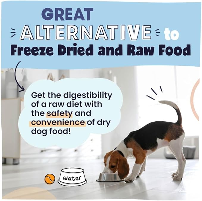 Pawstruck Air Dried Dog Food with Real Chicken, Grain Free, Made in USA, Non-GMO, Vet Recommended, High Protein Limited Ingredient Full-Feed, All Breeds & Ages, 2.5oz Trial Bag