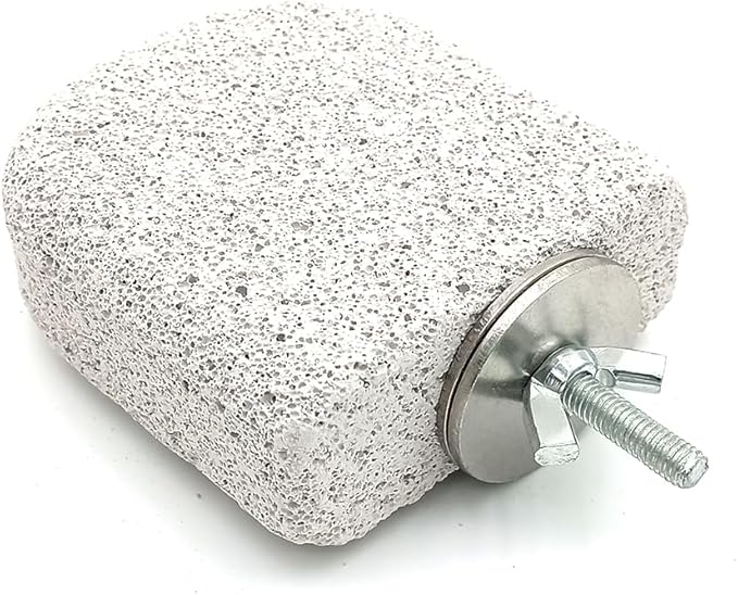 Shelltech Pumice Ledge Lava Ledge for Birds Chinchillas, Climbing Ledge Teeth Grinding Beak Grinding Block Perch Stand for Hamsters Chinchillas Parrots (2 Pack - Small Ledge)