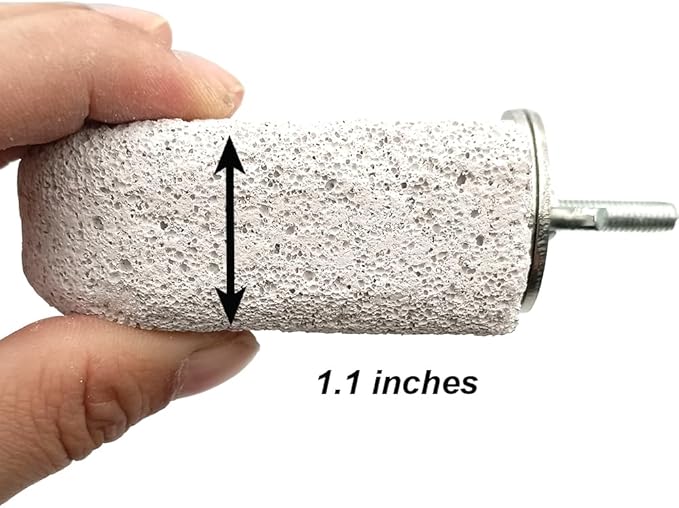 Shelltech Pumice Ledge Lava Ledge for Birds Chinchillas, Climbing Ledge Teeth Grinding Beak Grinding Block Perch Stand for Hamsters Chinchillas Parrots (2 Pack - Small Ledge)
