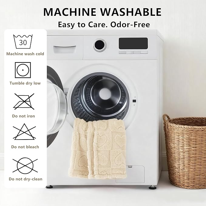 gogobunny Calming Plush Dog Cat Blanket 300GSM Coral Fleece, Ultra-Soft Machine Washable Pet Bedding for Small Medium Dogs Cats Puppies Kittens (Beige, 25x35)