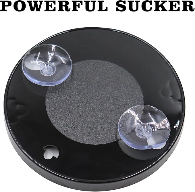 Jinkoozz 5.1 Inches Lizard Mirror Toy, Reptile Mirror Toy with Suction Cups, Small Animal Tank Aquarium Decor Accessories, Suitable for Hermit Crab Lizard Chameleon Hamster Guinea Pig Turtle