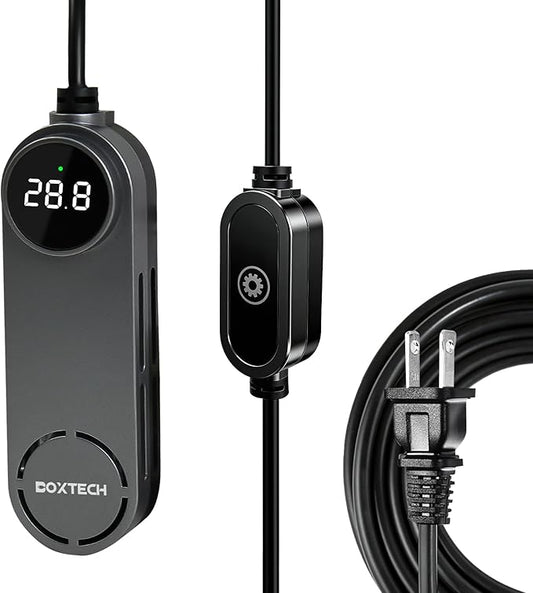 boxtech Small Submersible Aquarium Heater - 100w Fish Tank Heater, Mini Turtle Betta Tanks Heaters with External Adjustable Temperature Controller for 12 to 25 Gallon Tanks