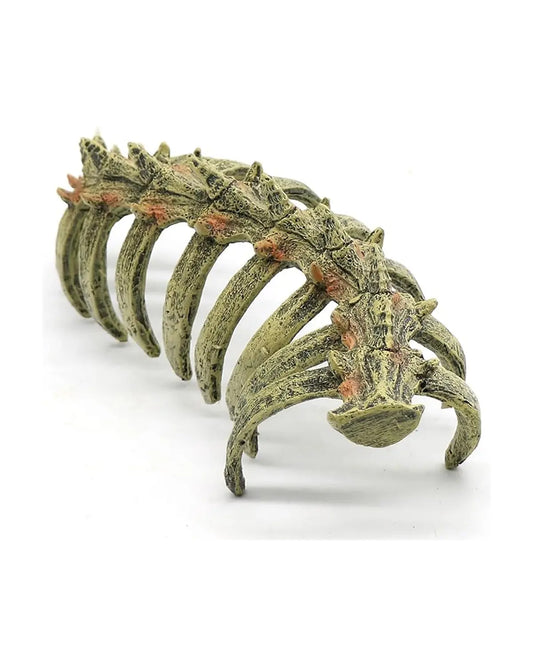 relaqcc Aquarium Skull Animal Skeletons, Reptile Tank Accessories, Fish Tank Decorations for Amphibians, Betta Fish, Shrimp, Hermit Crab, Leopard Gecko