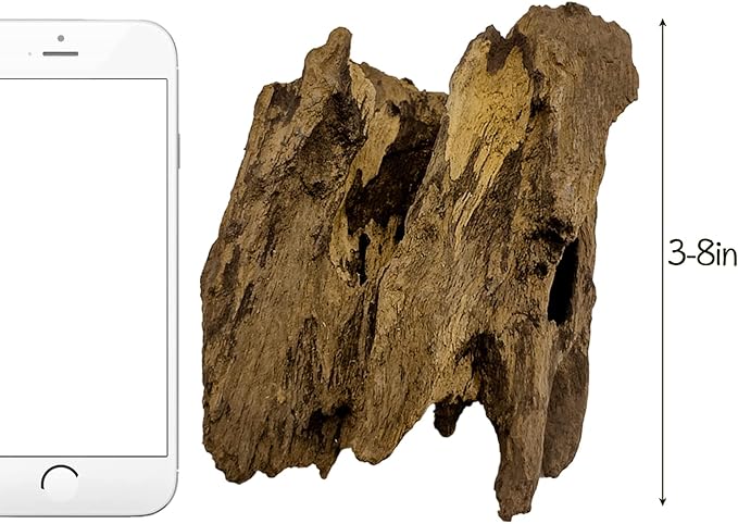 Hamiledyi Natural Driftwood for Aquarium Decor Sinkable Reptile Wood Branches Fish Tank Log Habitat Decorations Terrarium Ornament Assorted