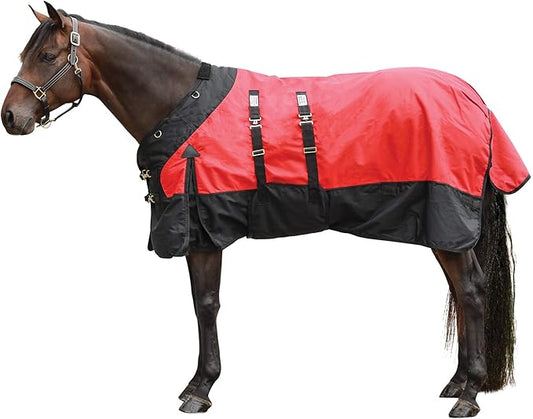 STORM SHIELD Contour Collar Classic II Horse Turnout Blanket | Bellyband Closure | Horse Blankets for Winter Waterproof | Weather Protection | Winter Horse Blanket