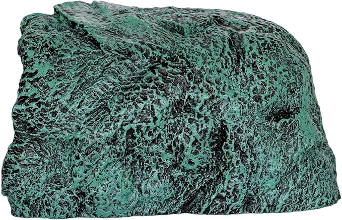 Reptile and Amphibians Rock Hide Cave - Climbing and Hiding Spots, Terrarium & Aquarium Decor, Perfect for Bearded Dragons,Lizards,Snakes,Turtles,Geckos,Frogs,Small Animals - Large Size