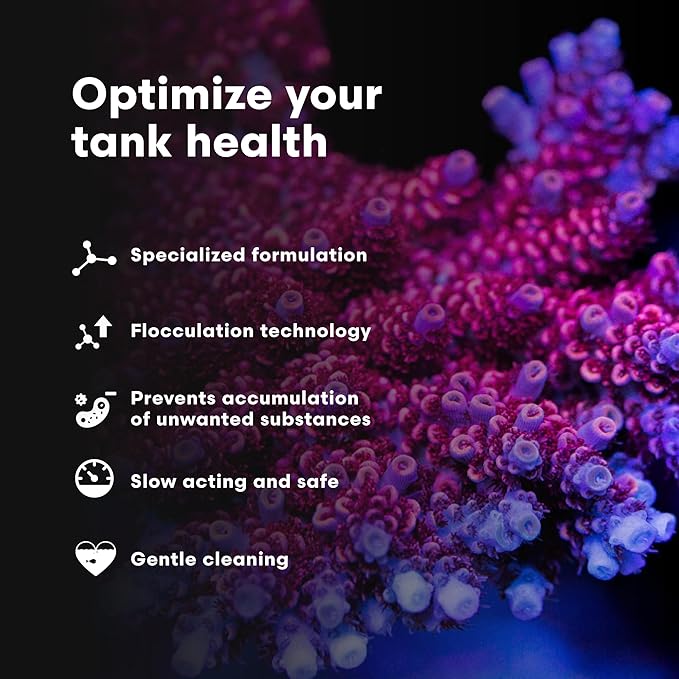 Brightwell Aquatics - Razor Marine - Unique Systemic Fish Tank Cleaner for Marine Aquariums - Aquarium Water Treatments, 4.22 fl oz