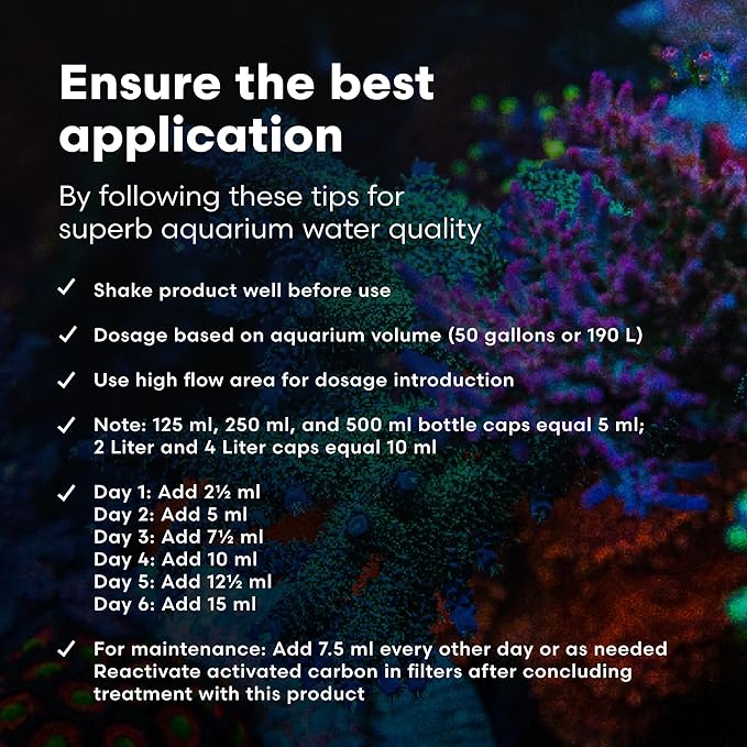 Brightwell Aquatics - Razor Marine - Unique Systemic Fish Tank Cleaner for Marine Aquariums - Aquarium Water Treatments, 16.9 fl oz