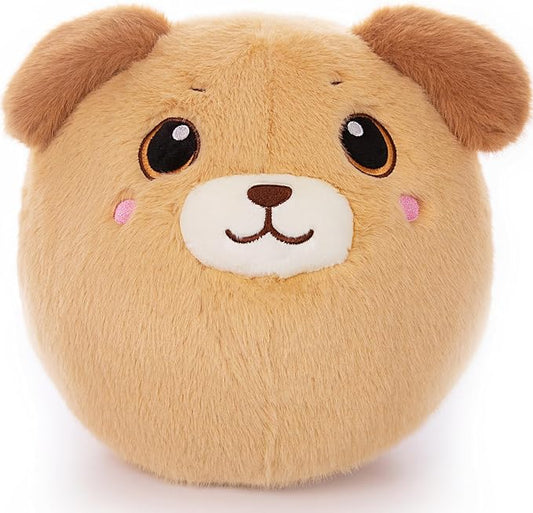 Biscuit Puffy Puppy Stuffed Animal (12 in) - Stuffed Animal Dog Stuffed Animals - Puppy Plush Dog Plush - Puppys Stuffy Dog Plushies - Funny Plushies Peluches - Plush Toys Stuffy