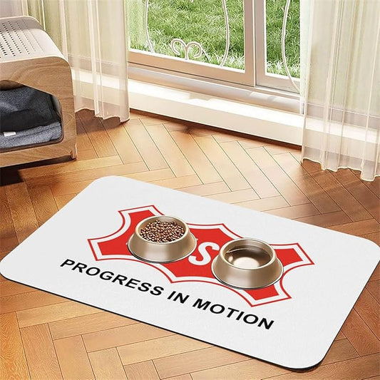 Flag of Frisco, Texas Pet Feeding Mat No Stains Waterproof Water Bowl Mat Dog cat Food mats for Messy Drinker Pet Supplies Mat